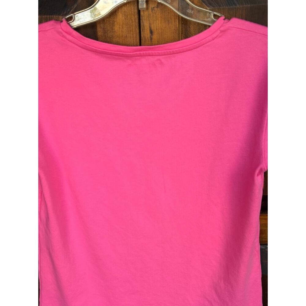 PICCOLINA Jane Goodall Trailblazer Tee Pink Chimp Graphic Shirt Kids M 10/12 - Picture 7 of 7